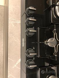 Piano cottura Siemens 5 fuochi