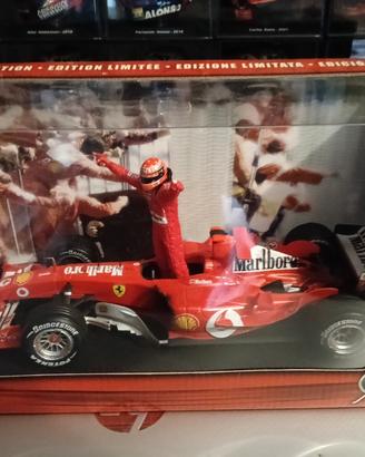 Ferrari f2004 Schumacher 1:18