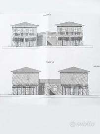  Lotto edificabile con progetto bifamiliare
