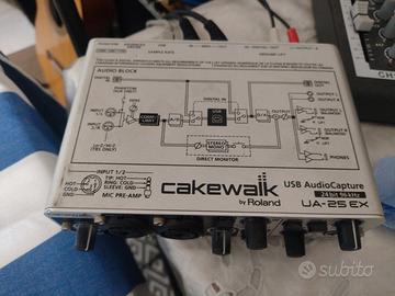 USB  Scheda Audio Capture UA-25 EX