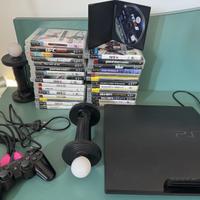 PS3 320gb. 3 controller e 31 giochi