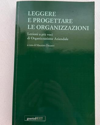Libro Leggere e progettare le Organiz. Aziendali