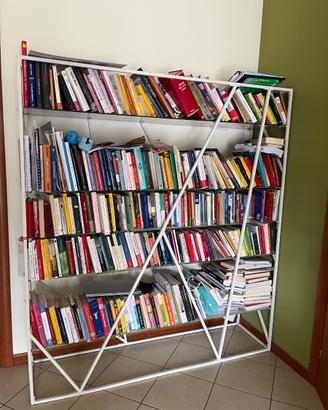 Libreria mensole in vetro