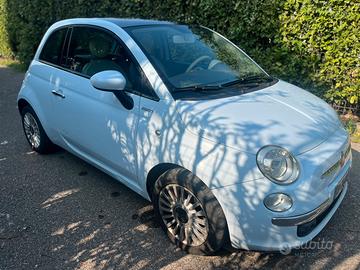 Fiat 500 con  tetto panoramico