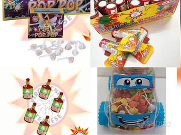 Borsa Capodanno macchina pop pop, pistoline, botti