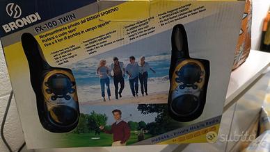 Walkie Talkie Brondi FX-100 TWIN Ricetrasmittenti