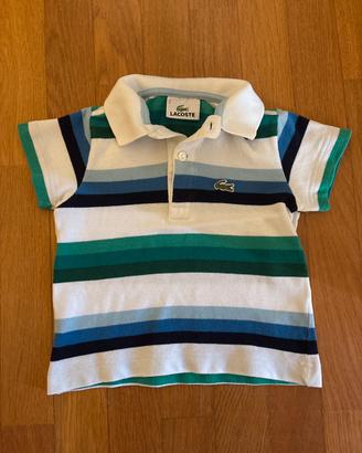 Maglietta polo bambino 2 anni Lacoste