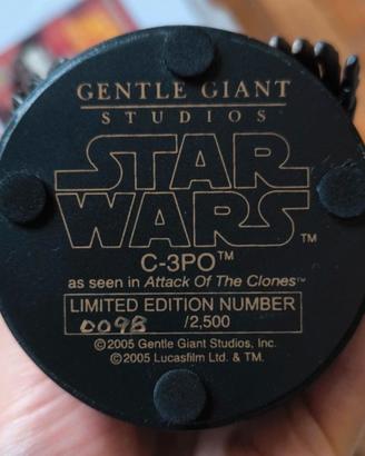 Gente Giant C-3PO Episodio II Attack of the clones
