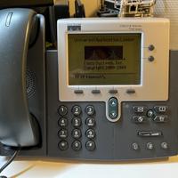 Cisco Ip Phone CP-7940G con alimentatore (VoIP)
