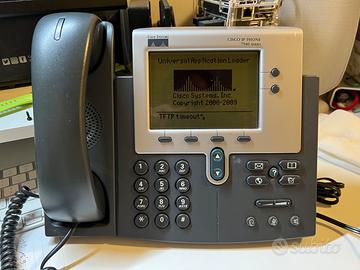 Cisco Ip Phone CP-7940G con alimentatore (VoIP)