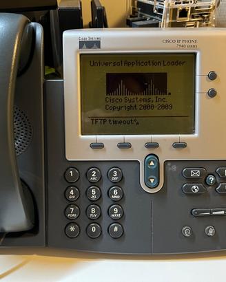 Cisco Ip Phone CP-7940G con alimentatore (VoIP)