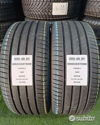 2 gomme 255 40 21 BRIDGESTONE RIF2009