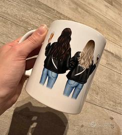 Tazza bianca per migliori amiche