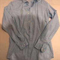 Camicia azzurra in cotone Jack & Jones nuova