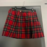 Gonna sartoriale motivo scozzese tg S