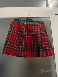 Gonna sartoriale motivo scozzese tg S
