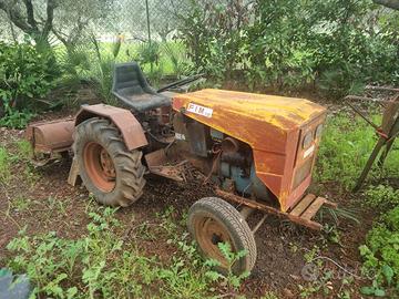 trattorino con fresa