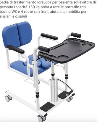 Sedia spostamento anziani