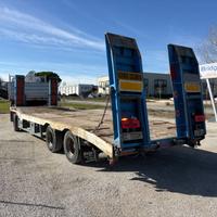 Rimorchio De Angelis carrellone pianale Rampe