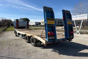 Rimorchio De Angelis carrellone pianale Rampe