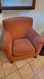 Poltrona arancione