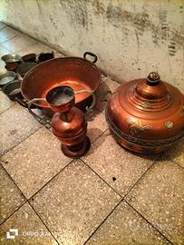 Antico rame della nonna.