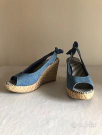 Sandali donna con zeppa