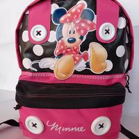 ZAINO SCUOLA  AMERICANO MINNIE DEC.BOTTONI