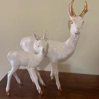 Ceramica vintage con Cerbiatti