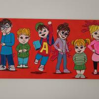 Quadro The chipmunks 