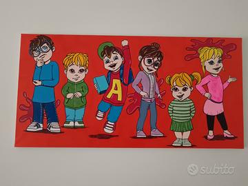 Quadro The chipmunks 