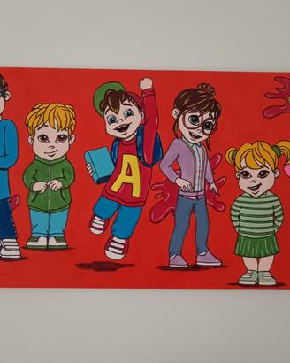 Quadro The chipmunks 