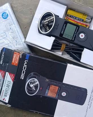 Registratore digitale Stereo Zoom H1 recorder