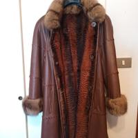 Cappotto con pelliccia interna