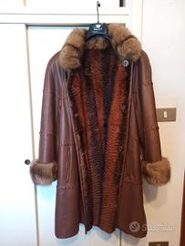 Cappotto con pelliccia interna