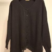 Cardigan nero taglia S/M