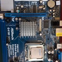 scheda madre Asrock G41M-VS3 + cpu&ram