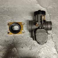 kit carburatore pwk 21 + collettore 360° am6