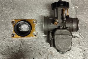 kit carburatore pwk 21 + collettore 360° am6