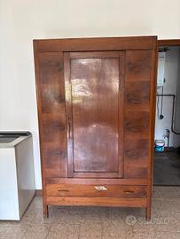 guardaroba artigianale legno massello 