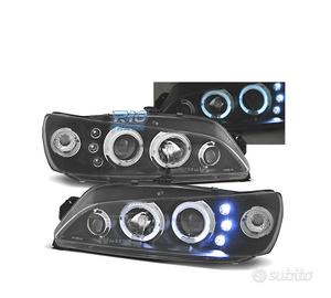 FARI PEUGEOT 306 97-01 OCCHI ANGELICI SFONDO NERO