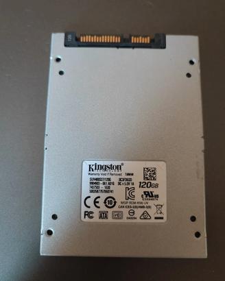 Kingston SSDNow UV400 120GB 2,5" SATA III 6G 