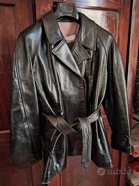 Giacca in pelle stile "Baiker"