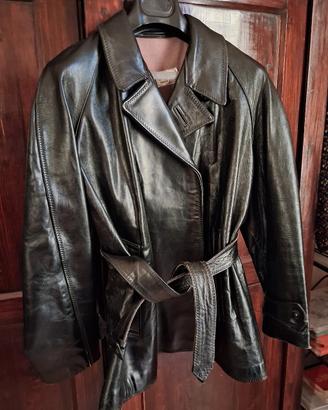 Giacca in pelle stile "Baiker"