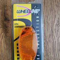 Coppia di catarifrangenti nuovi per bicicletta