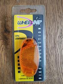 Coppia di catarifrangenti nuovi per bicicletta