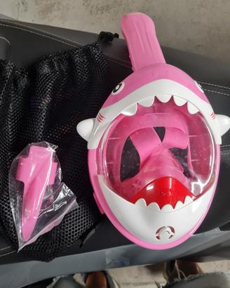 maschera bambina shark