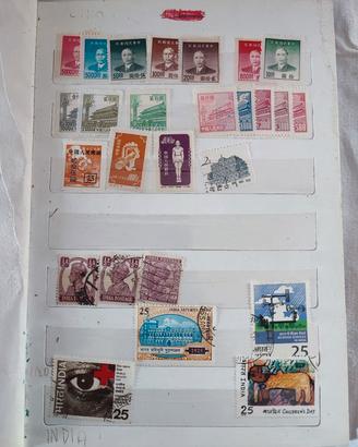 lotto francobolli