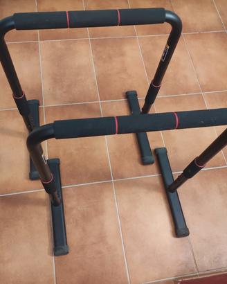 barre parallele dip regolabili