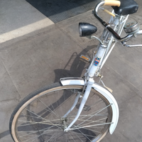 Bicicletta con freni a bacchetta